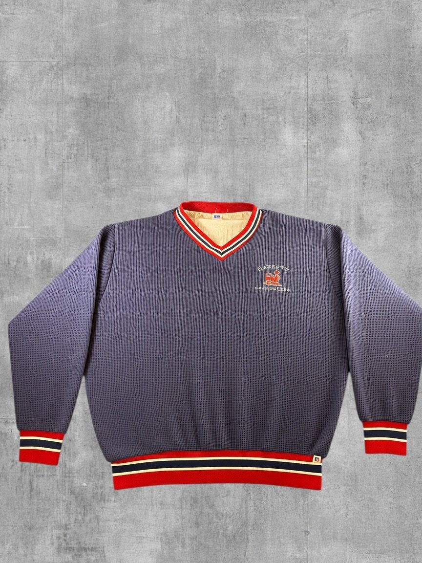 Russell Athletic trui blauw heren maat XXL v-hals v-neck, Unit 1, Colonial Business Park, Colonial Way, Watford, Hertfordshire WD24 4PR, Verenigd Koninkrijk