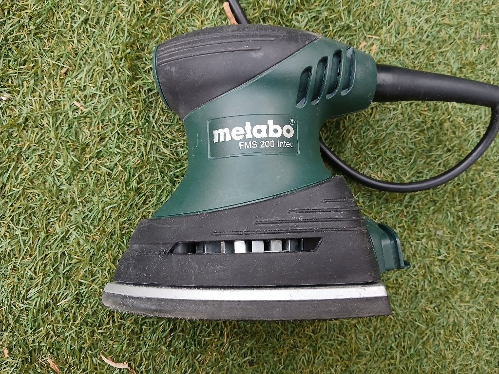 metabo fms 200 schuurmachine, Ophalen of Verzenden, Gebruikt, Minder dan 600 watt, Vlakschuurmachine