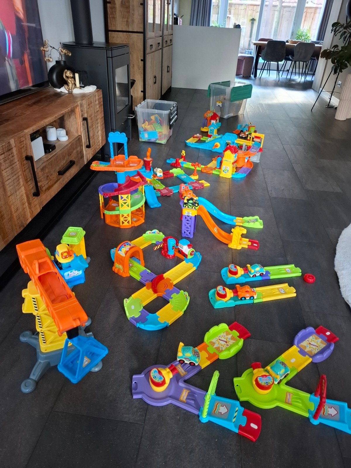 Partij toettoet speelsets toet toet auto's Vtech, Kinderen en Baby's, Ophalen of Verzenden