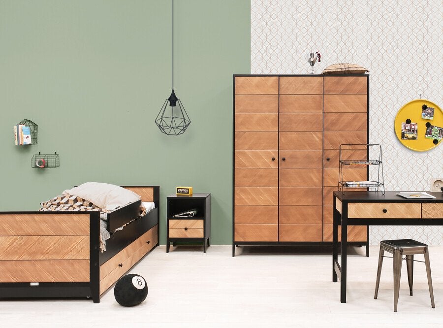 Prachtige Bopita Job Vintage Honey Kinderkamer (2 Sets), Ophalen, Gebruikt, 200 cm of meer, 150 tot 200 cm