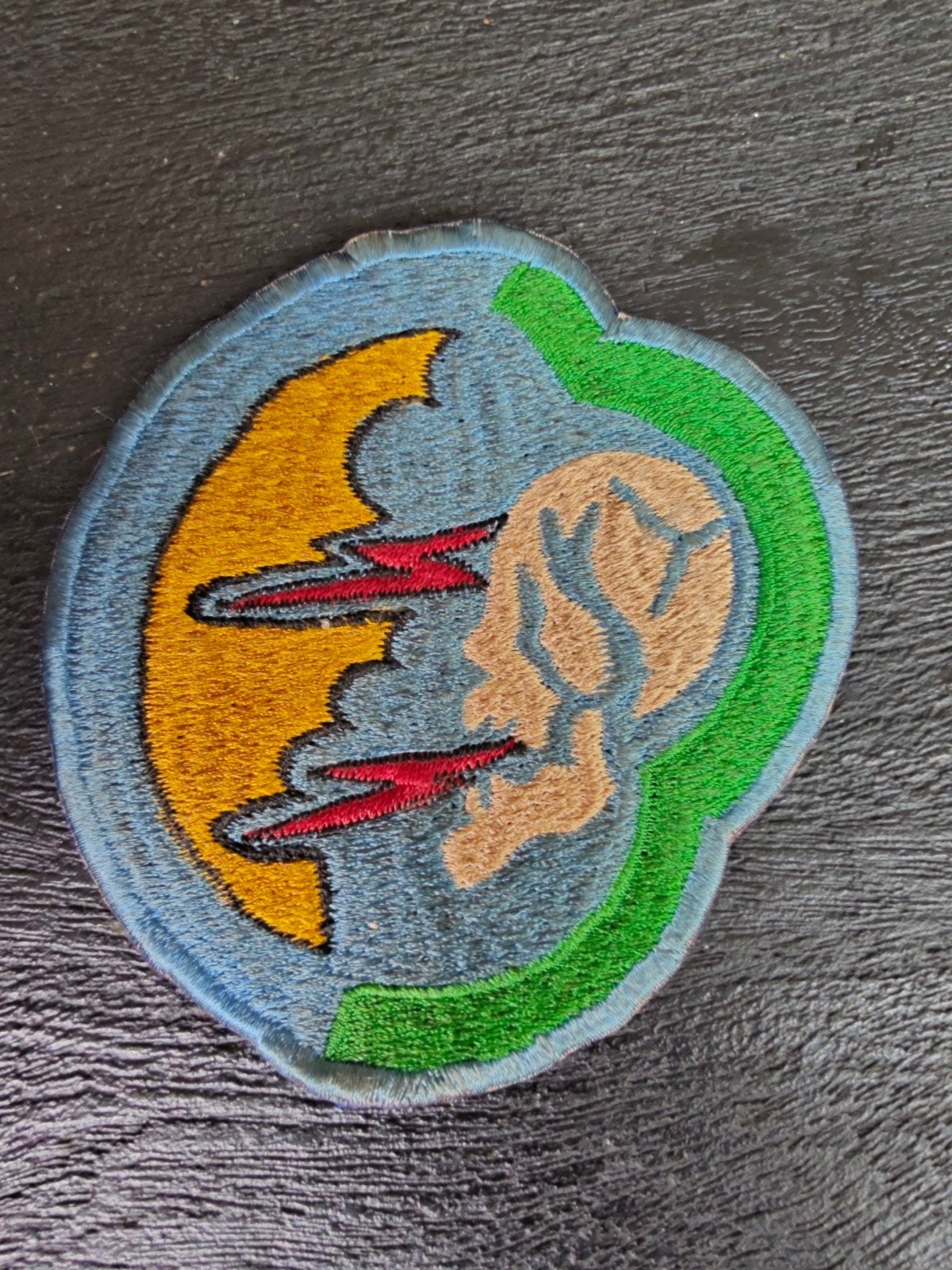 USAF 92d Fighter Bomber Squadron Patch uitdunnen verzameling, Ophalen of Verzenden, Luchtmacht, Amerika, Embleem of Badge