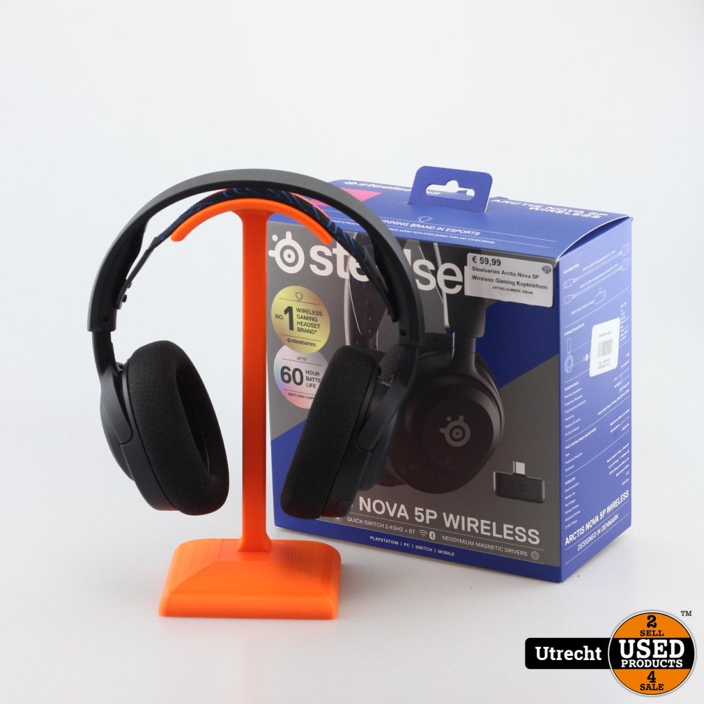 Steelseries Arctis Nova 5P Wireless Gaming Koptelefoon