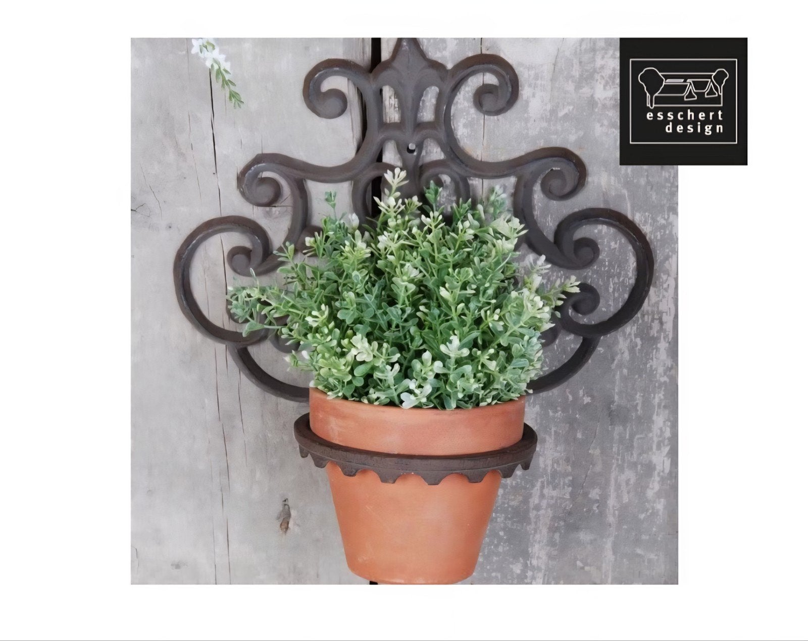 Esschert Design Plantenhanger Gietijzer - Zonder Pot, Minder dan 30 cm, Minder dan 60 cm, Nieuw, Ophalen of Verzenden