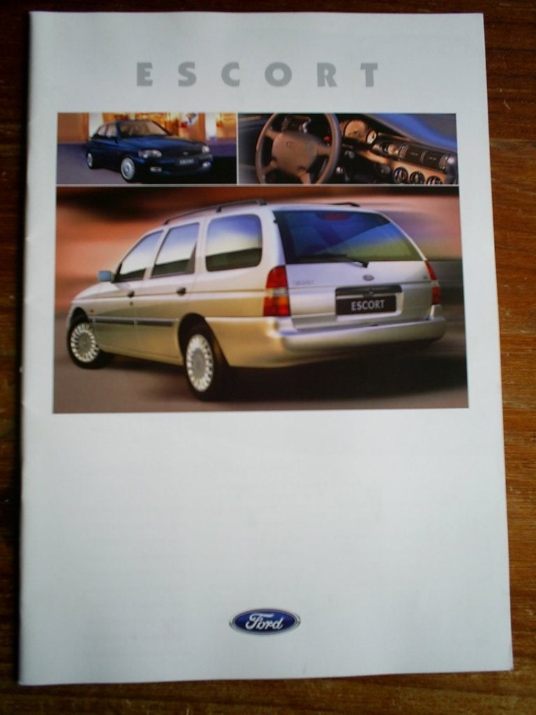 Ford Escort o.a. Cabrio / Cabrio Pacific / RS / RS Wagon, Verzenden, Zo goed als nieuw, Ford