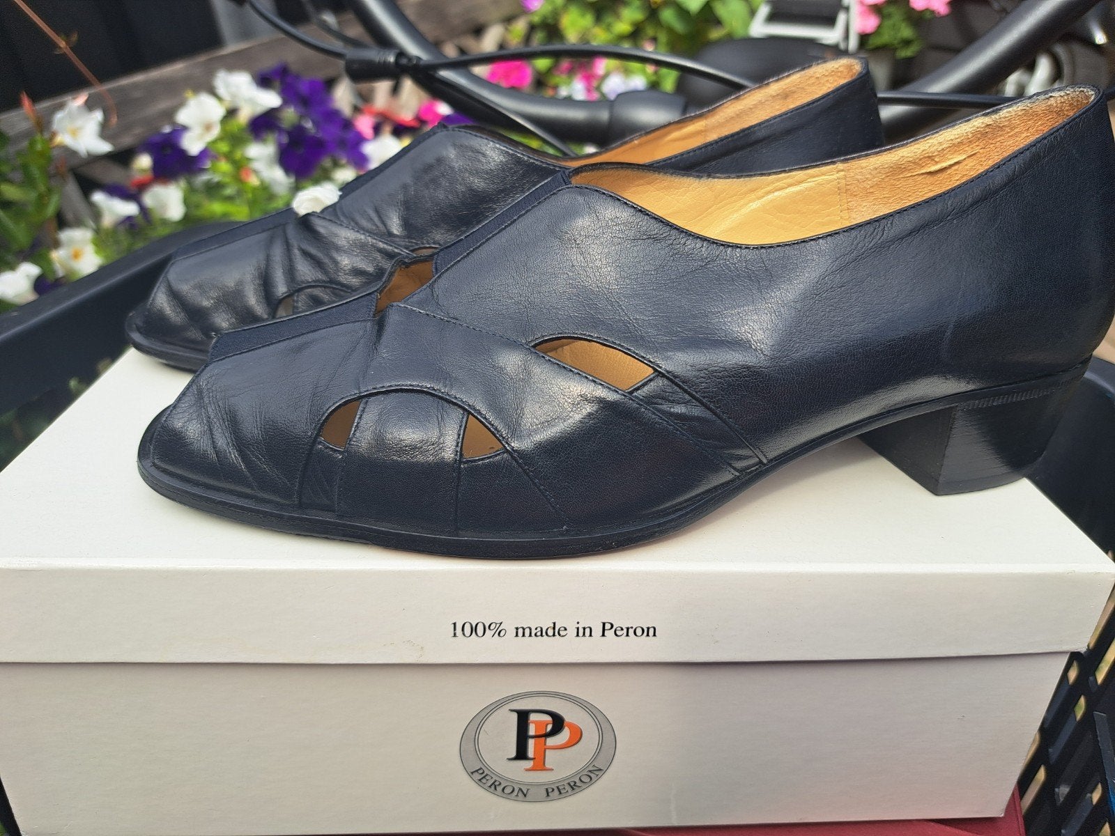Peron donkerblauwe dames schoenen maat 39, breedte K, Kleding | Dames, Schoenen, Ophalen of Verzenden