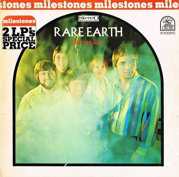 2-LP - Rare Earth - Get Ready / Ecology, Inclusief binnenhoes, Ophalen of Verzenden, Zo goed als nieuw, 12 inch