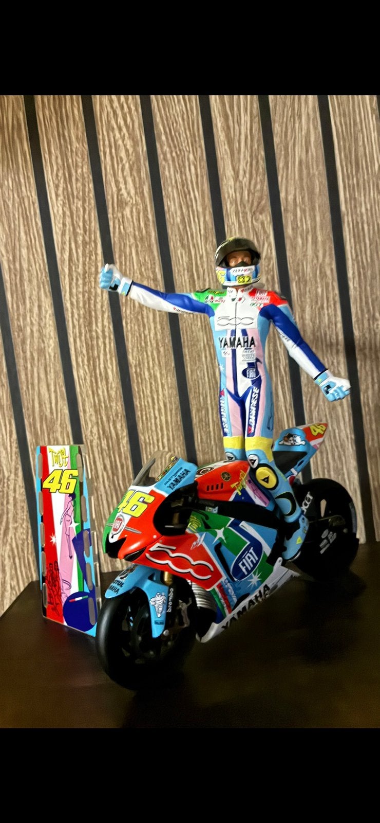 Rossi Minichamps 1.12 assen 2007, Ophalen of Verzenden, Nieuw, Motor