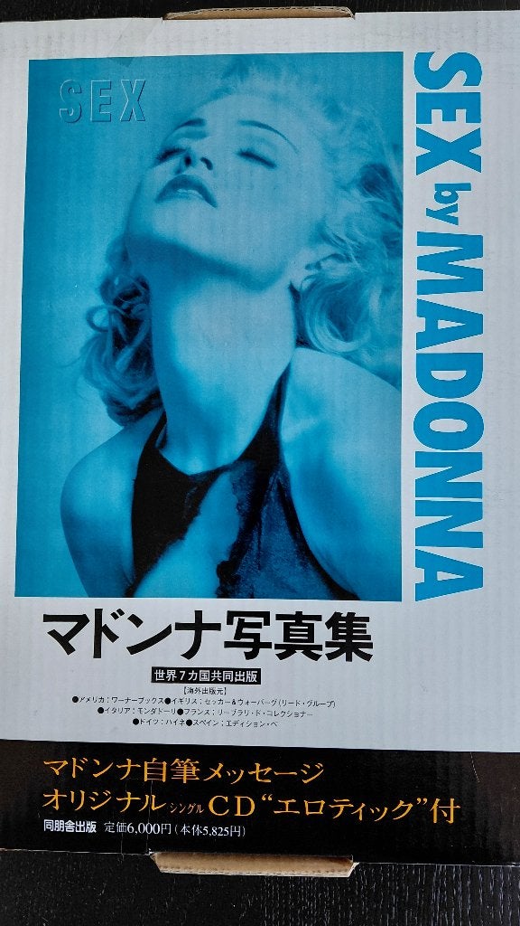 Madonna - Sex (Fotoboek) - Nieuwstaat, ongeopend, Ophalen, Fotografie algemeen, Nieuw, Madonna
