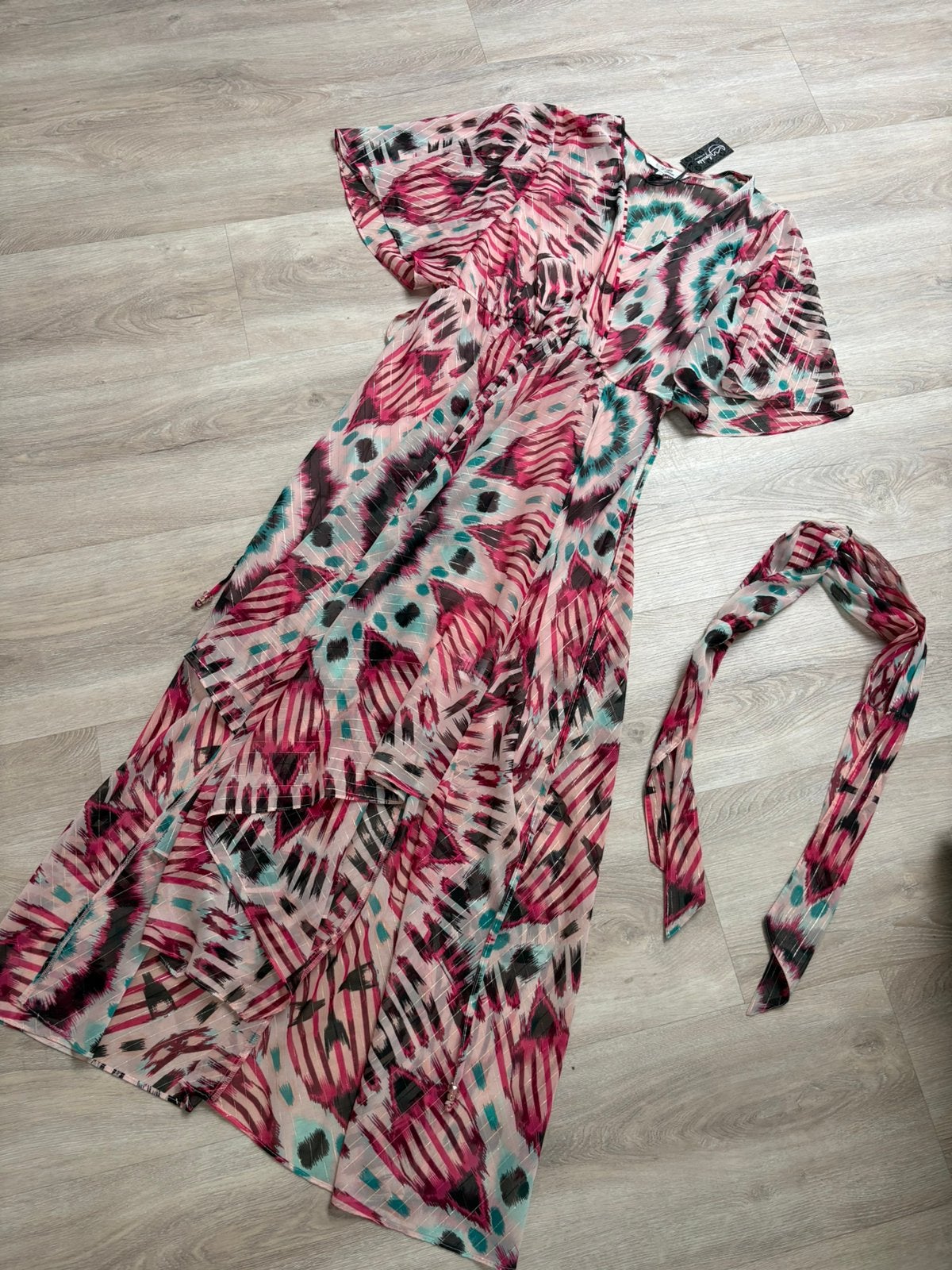 Nieuwe jurk maat 38 M Miljuschka zomer roze, Ophalen of Verzenden, Nieuw, Maat 38/40 (M), Roze