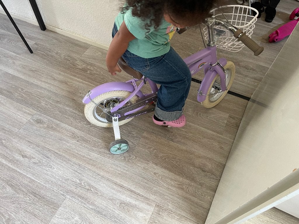 Peuterfiets, Fietsen en Brommers, Fietsen | Driewielers, Ophalen, Verstelbare zitting, Onbekend, Nieuw