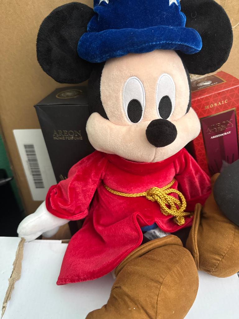 Mickey Mouse Tovenaarsleerling Knuffel Disney, Muis, Gebruikt, Disney, Ophalen of Verzenden