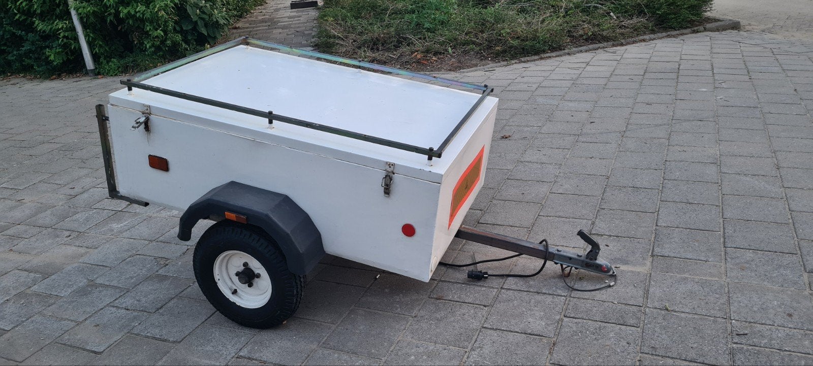 Compacte bagagewagen 150x100x50 - Nieuwe banden, waterdicht, Auto-onderdelen, Ophalen