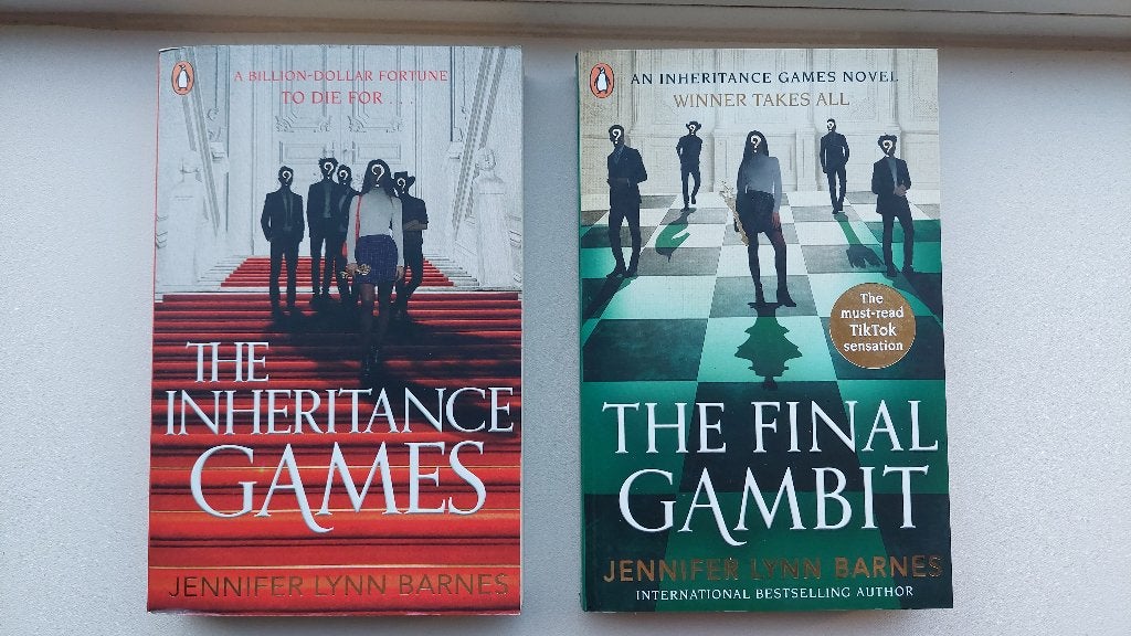 The Inheritance Games 1 & 3 - Jennifer Lynn Barnes, Boeken, Ophalen of Verzenden, Zo goed als nieuw, Amerika