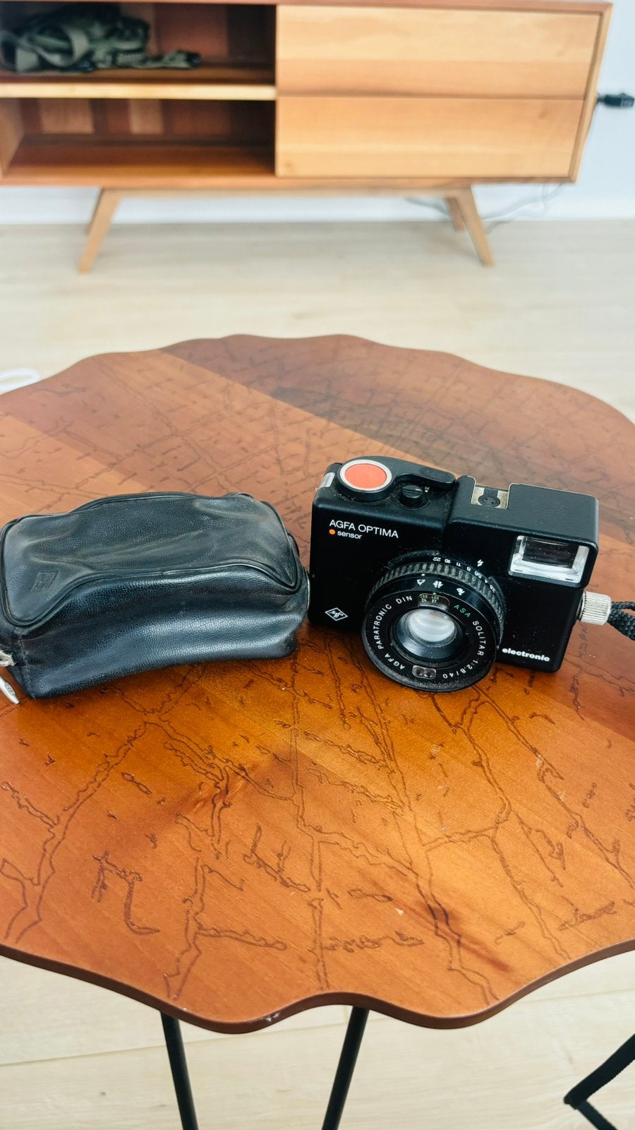 agfa optima vintage camera, Audio, Tv en Foto, Ophalen, Zo goed als nieuw, Compact, Overige Merken