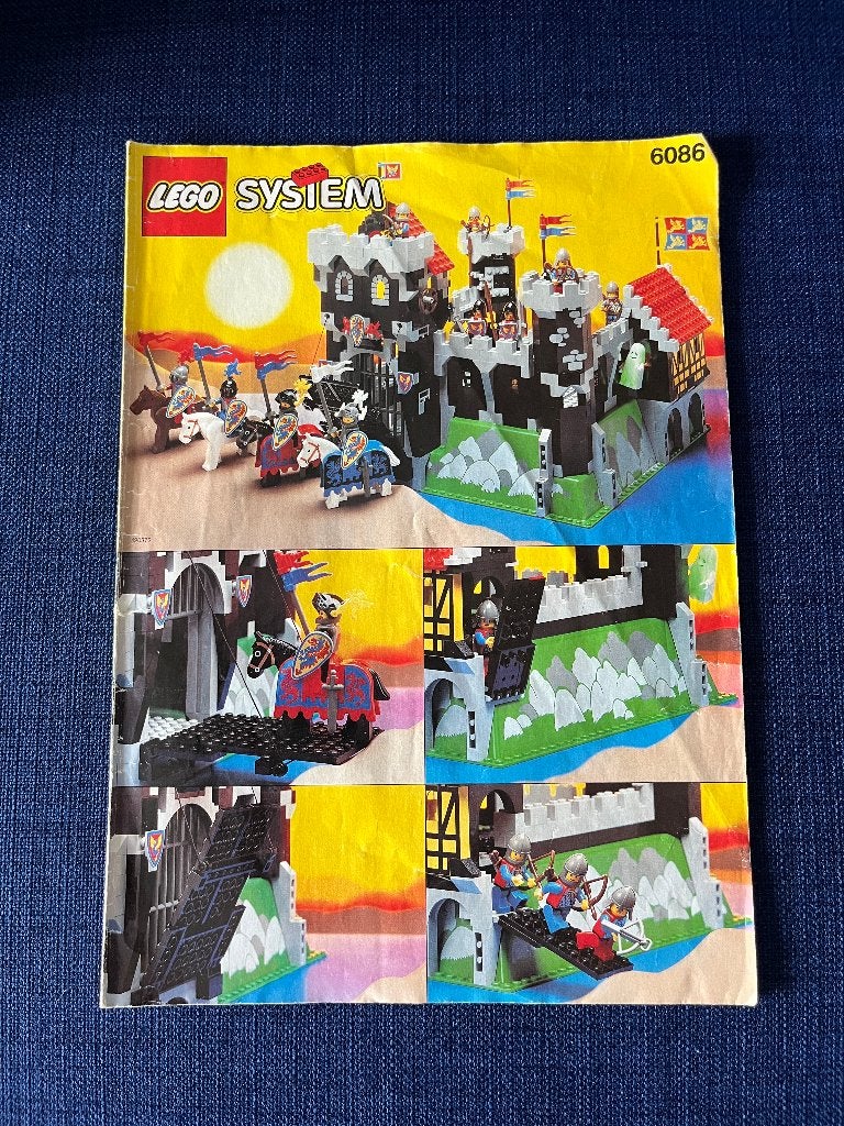 6086 – LEGO SYSTEM Ridderkasteel, Gebruikt, Lego, Ophalen of Verzenden, Castle