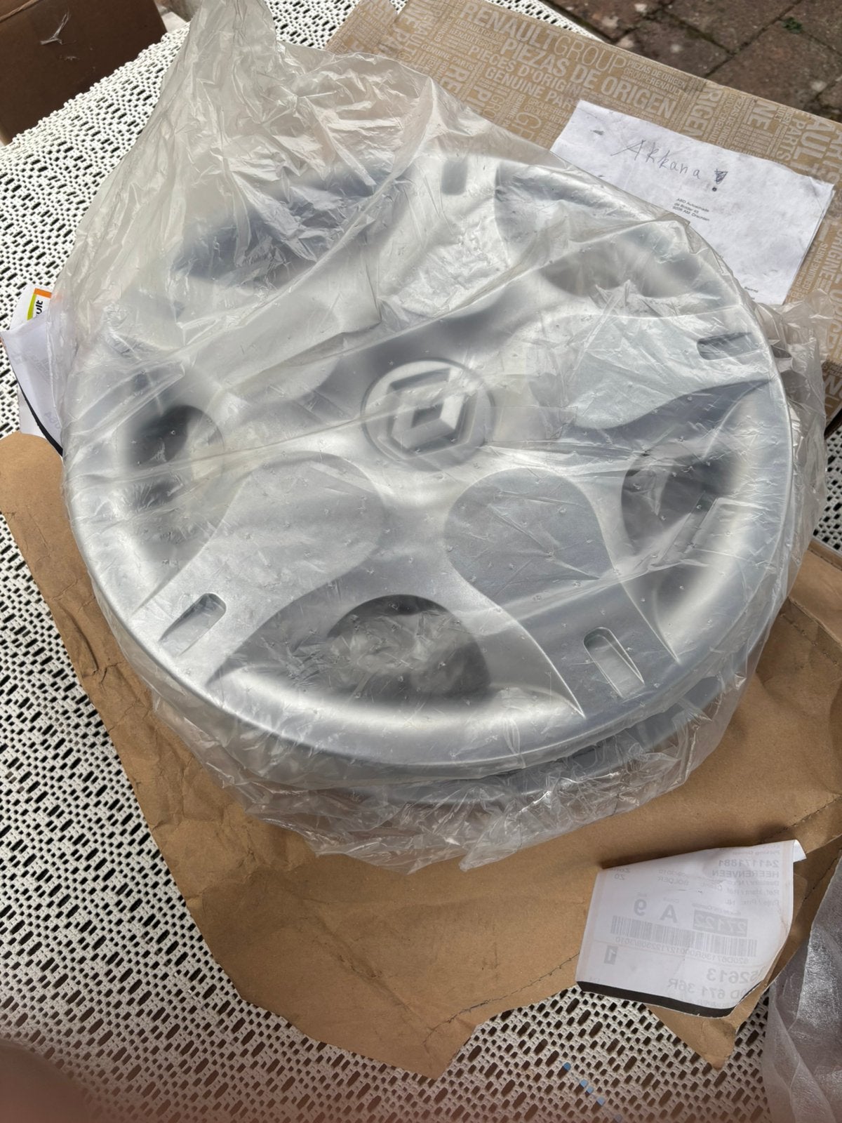 Renault wieldop 15 inch 2 stuks, Ophalen, Nieuw