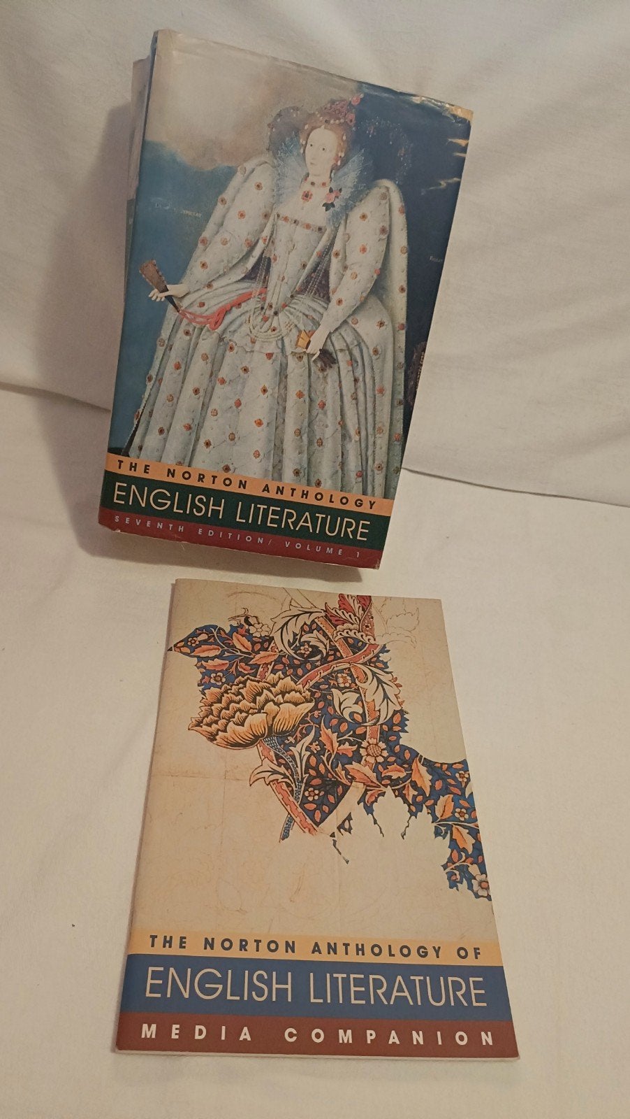 Norton anthology of English literature - 7th edition/vol. 1, Boeken, Gelezen, M.H. Abrams, Ophalen of Verzenden, WO