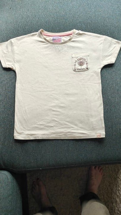 Z8  t-shirt maat 134/140 van katoen., Meisje, Z8, Ophalen of Verzenden, Zo goed als nieuw