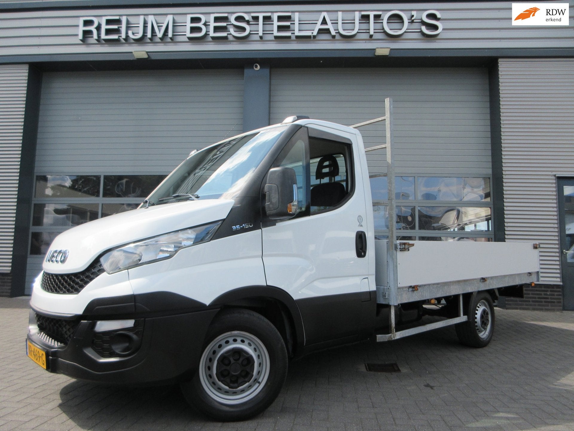 Iveco Daily 35S15 3.0 345 Euro 6, 146pk, Open Laadbak, Pick, Auto's, Bestelauto's, Gebruikt, Euro 6, Iveco, Bedrijf