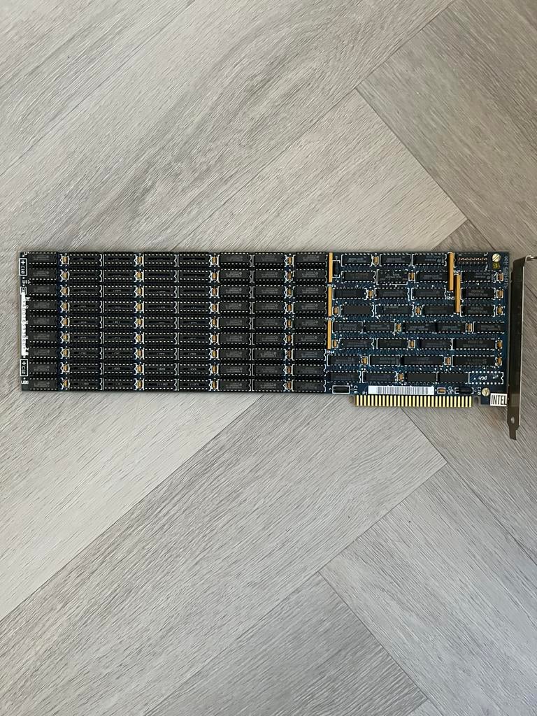 ISA Above Board (Intel) 1 Mb geheugenkaart, Ophalen of Verzenden