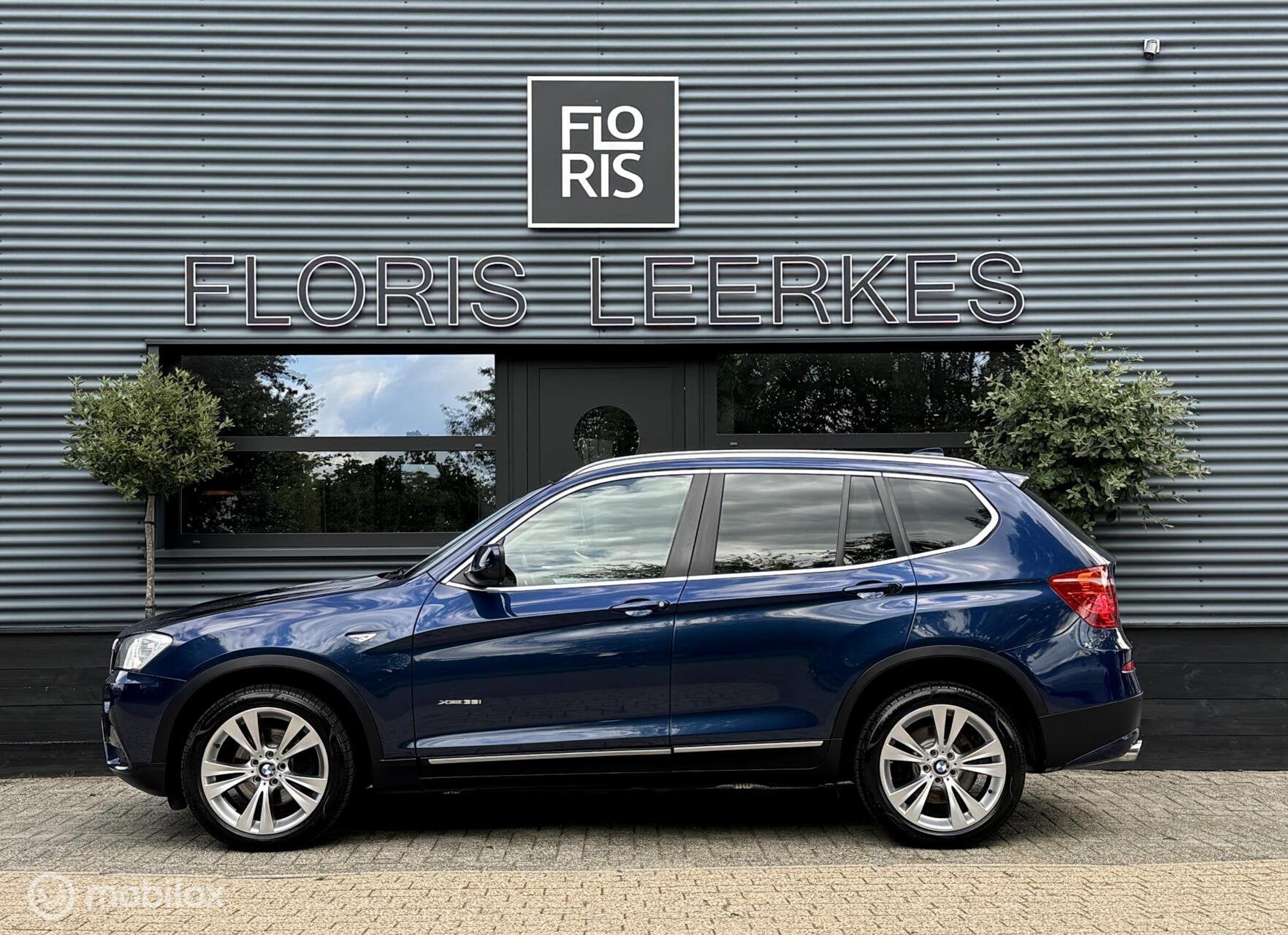 BMW X3 xDrive35i | Youngtimer | Beige Leer | Navi | Xenon |, Auto's, Automaat, 1780 kg, Gebruikt, Blauw