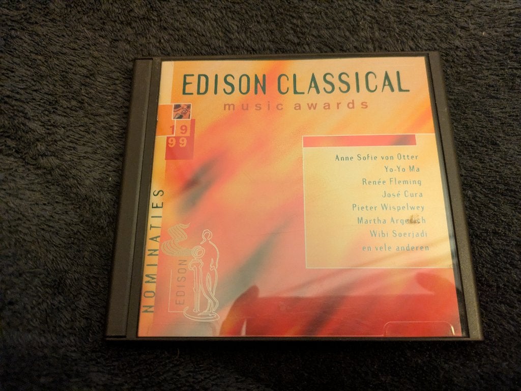 Edison Classical Music Awards 1999 Nominaties, Gebruikt, Overige typen, Ophalen of Verzenden, Live-album