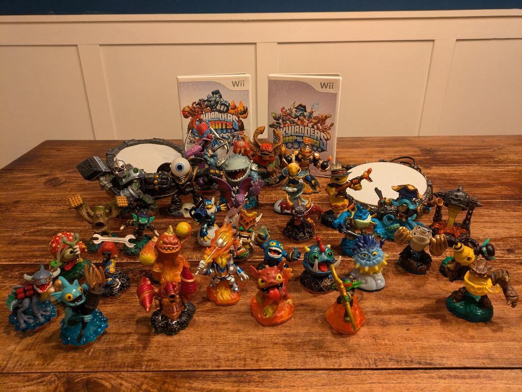 Skylanders Giants & Swap-Force verzameling, Spelcomputers en Games, Avontuur en Actie, 2 spelers, Ophalen of Verzenden, Zo goed als nieuw