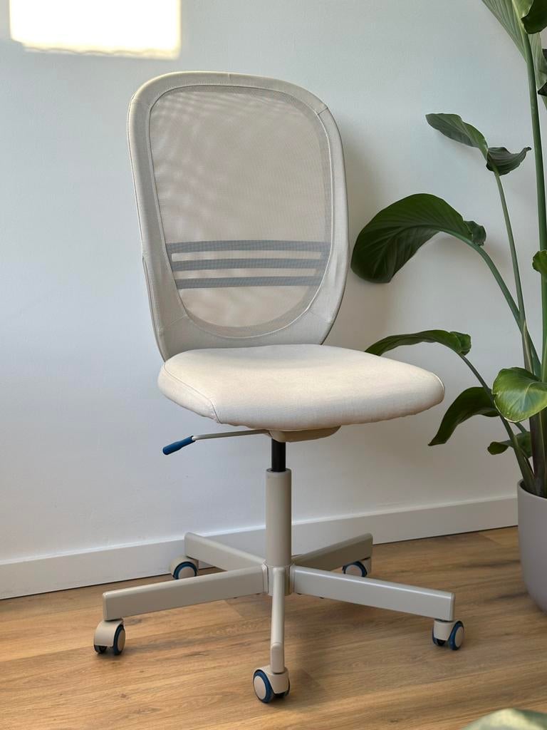 Office chair IKEA FLINTAN, Ophalen, Beige, Zo goed als nieuw, Bureaustoel