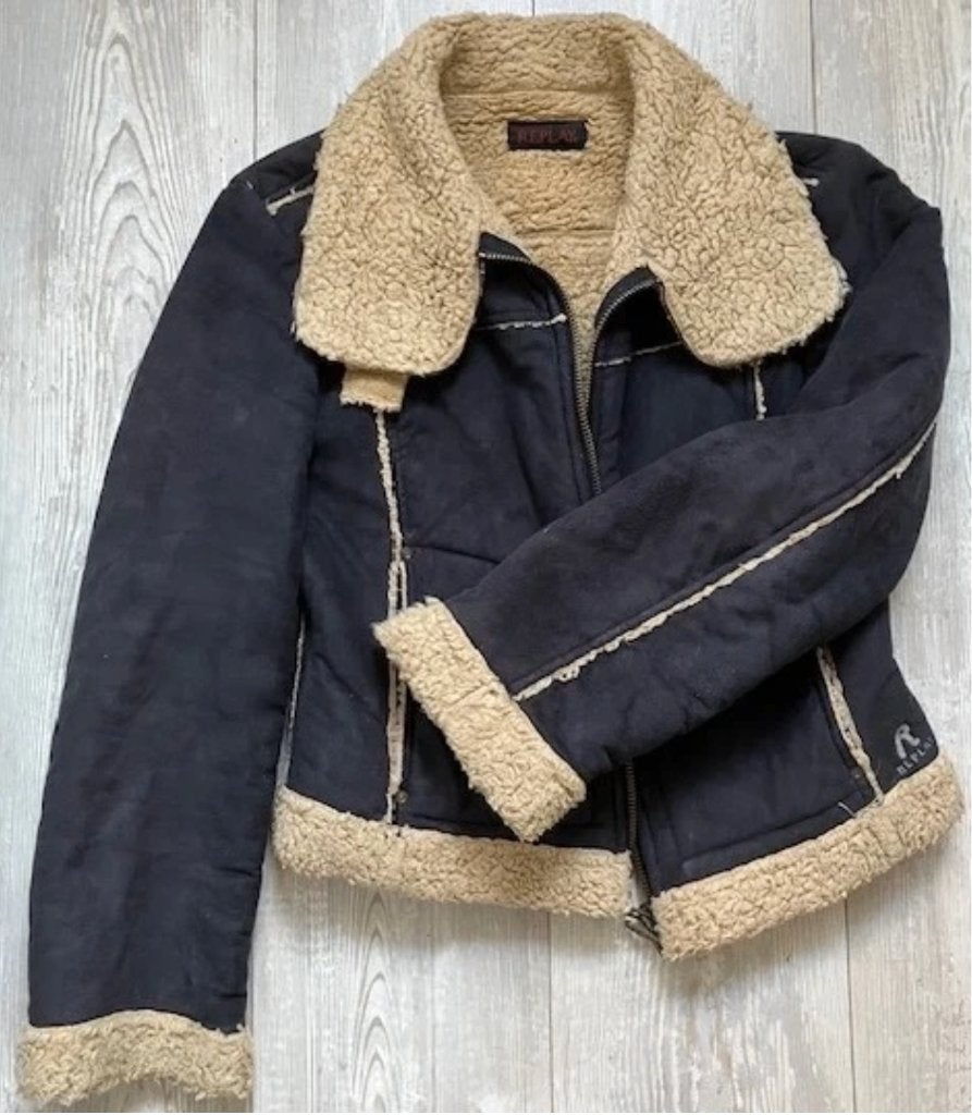Replay jack maat S navy, Blauw, Replay, Ophalen of Verzenden, Maat 36 (S)
