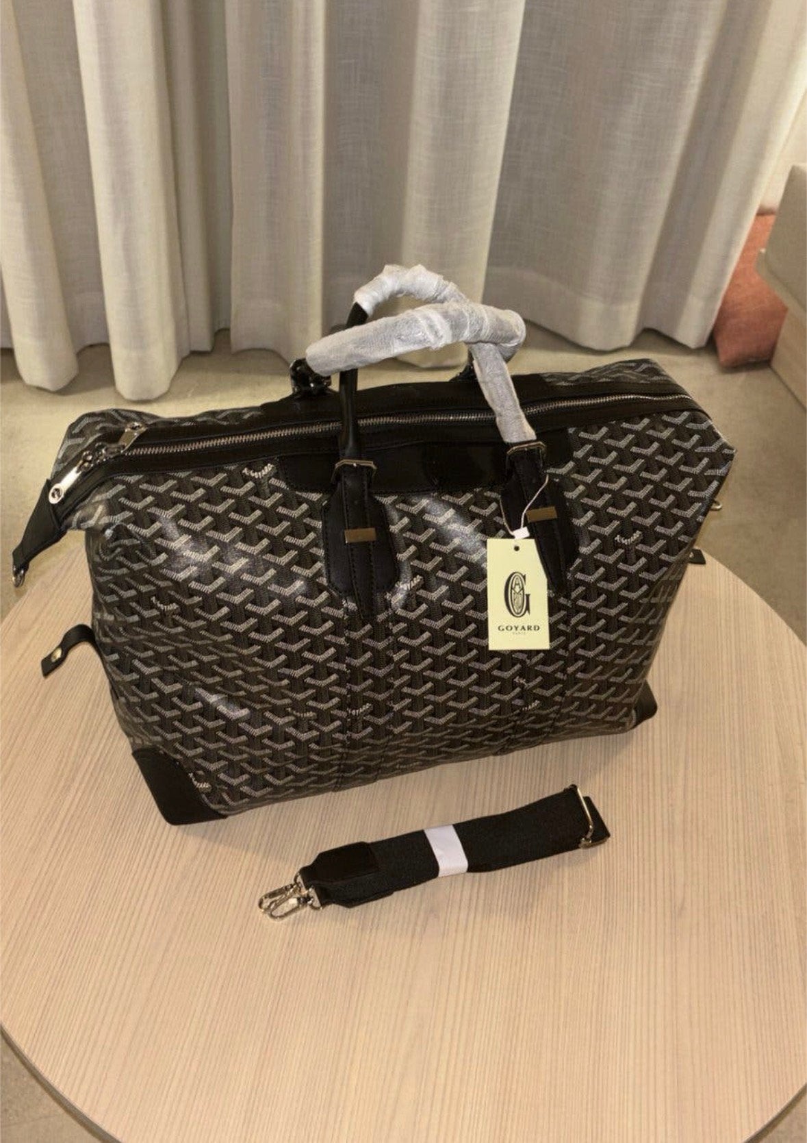 Goyard travelbag, 30 cm of meer, Zwart, Minder dan 35 cm, Ophalen of Verzenden