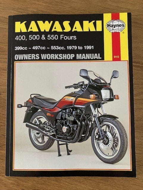 Kawasaki 400, 500 & 550 werkplaatshandboek 1979 tot 1991, Motoren, Ophalen of Verzenden, Kawasaki