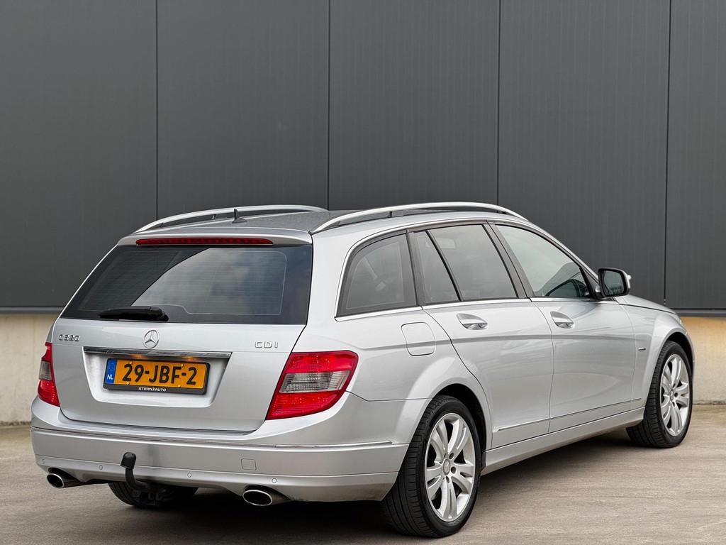 Mercedes-Benz C-klasse Estate 320 CDI Avantgarde | Keurige a, Auto's, Navigatiesysteem, Achterwielaandrijving, 197 €/maand, 1650 kg