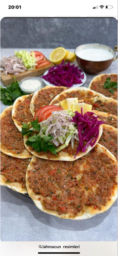 Turkse pizza lahmacun, Ophalen of Verzenden