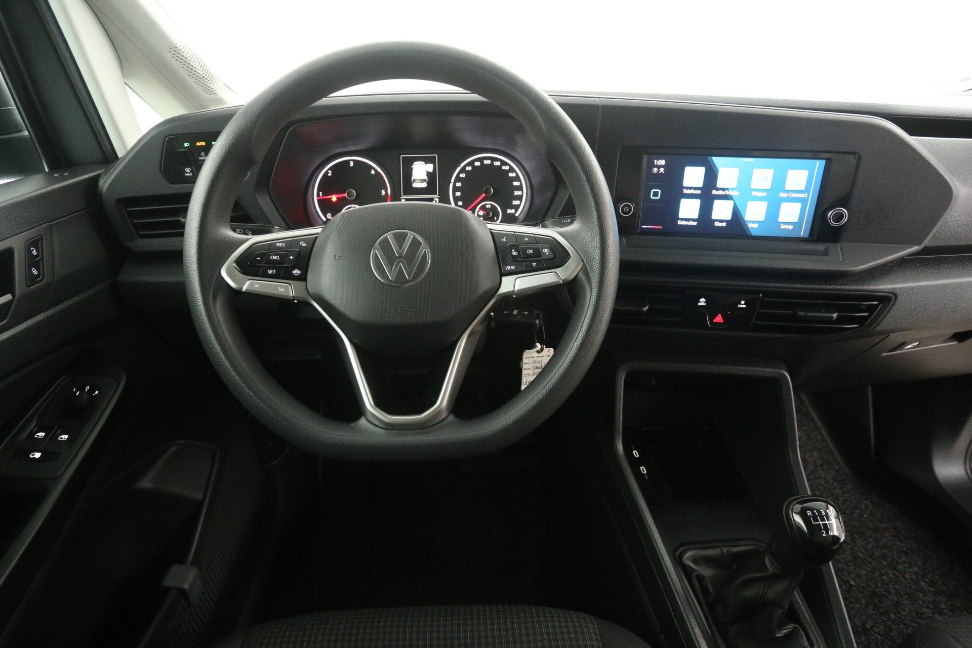 Volkswagen Caddy 2.0 TDI | Airco | Cruise | Carplay | Trekha, Auto's, Stof, Gebruikt, Euro 6, 4 cilinders