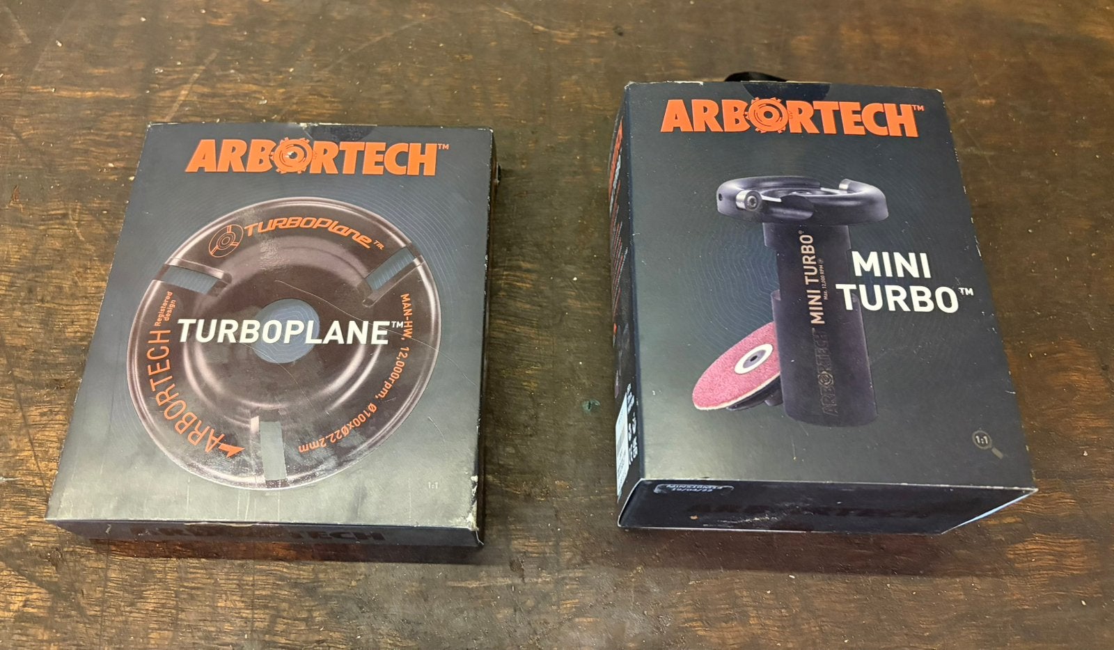Arbortech Turboplane en Mini Turbo - Houtbewerkingsset, Ophalen of Verzenden, Zo goed als nieuw, Overige typen, Overige merken