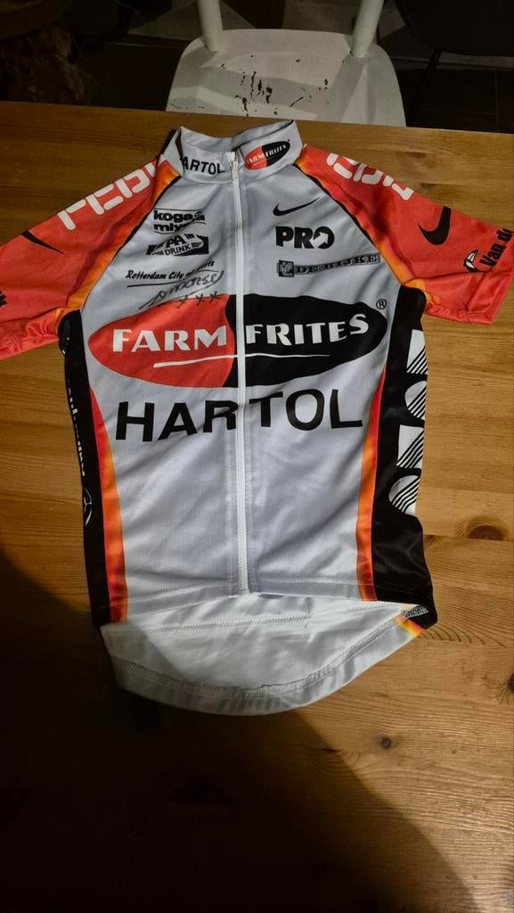 Gesigneerd wielershirt Leontien van Moorsel, Ophalen of Verzenden