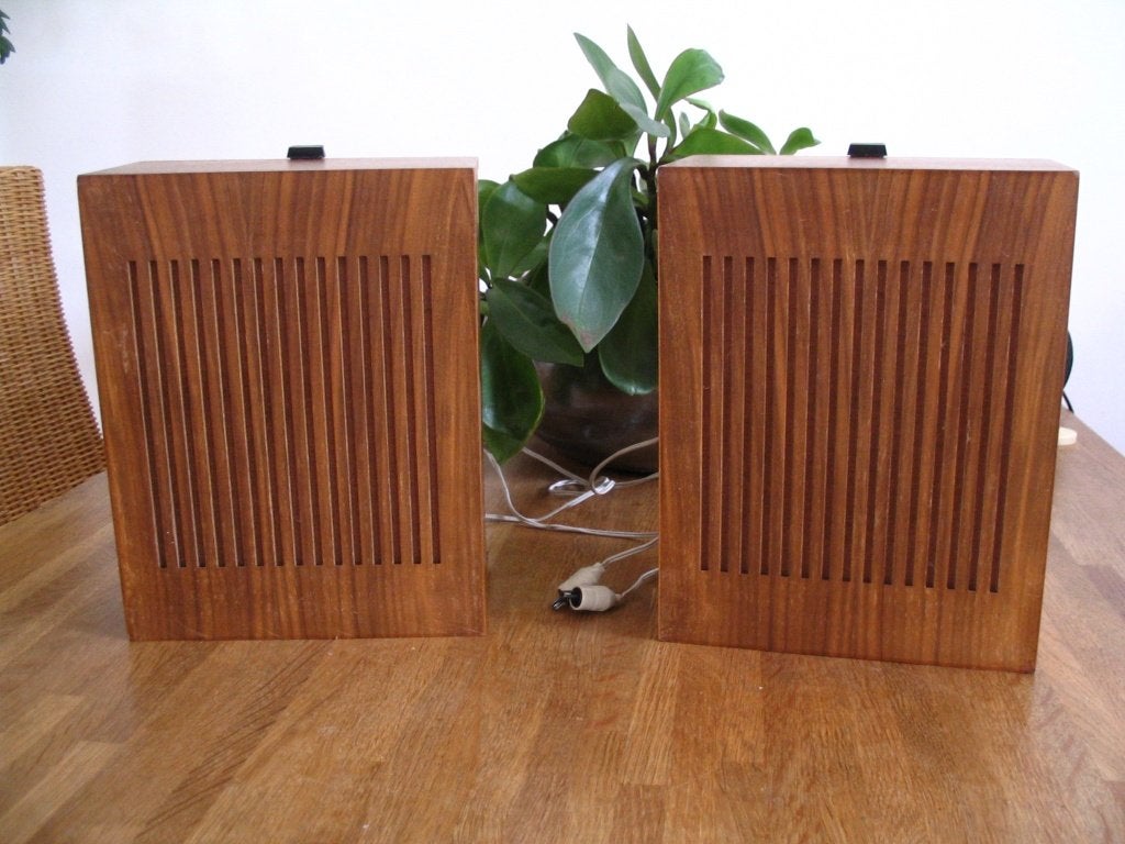 60's Philips speakers vintage