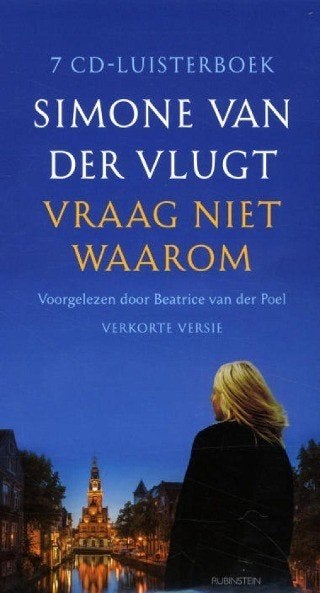 Luisterboek: Vraag niet waarom Simone van der Vlugt (nieuw), Ophalen of Verzenden, Cd, Volwassene