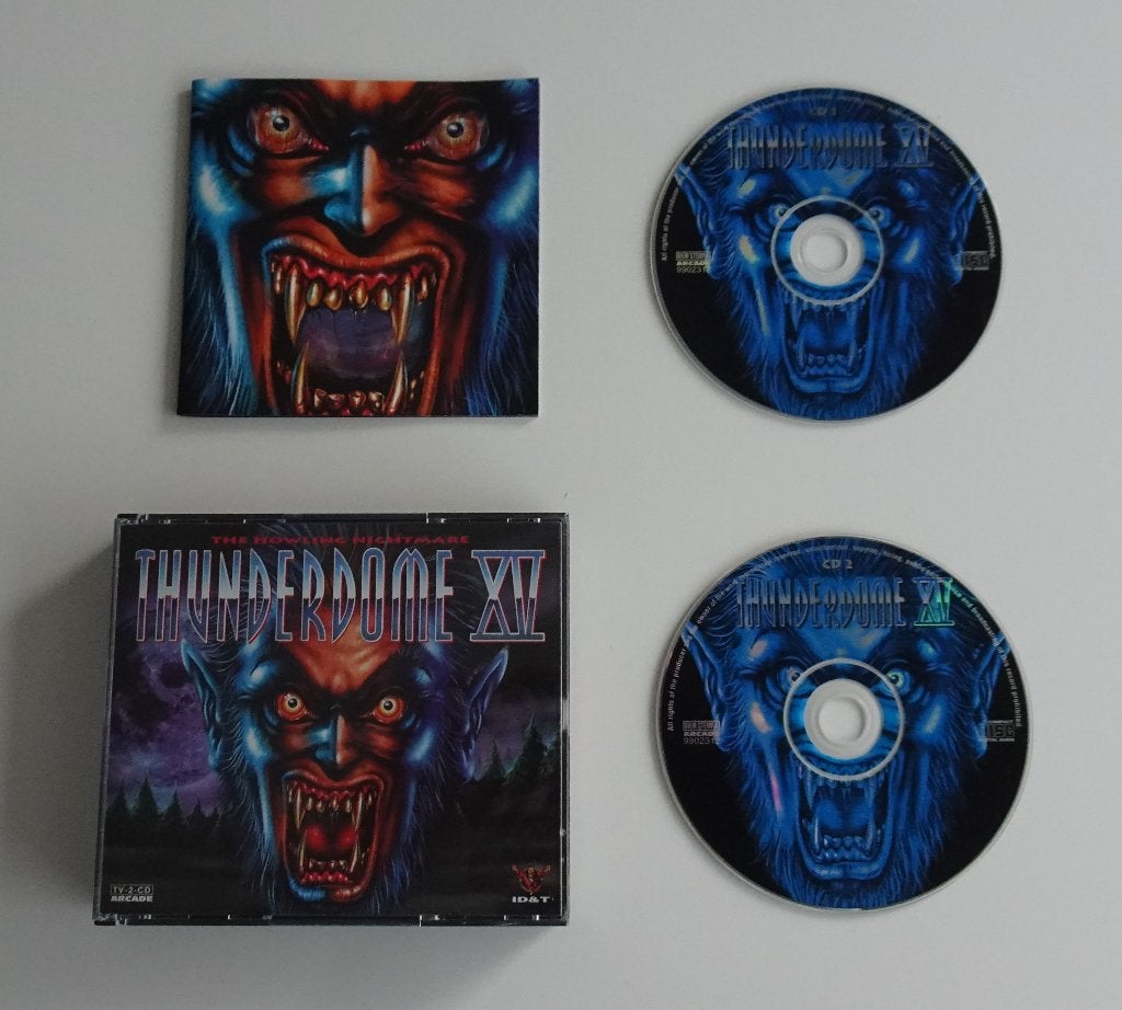 Thunderdome XV : The Howling Nightmare 2xCD uit 1996, Cd's en Dvd's, Ophalen, Zo goed als nieuw