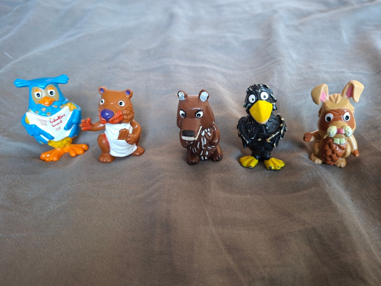 Bullyland Fabeltjeskrant figuren - Set van 5, Ophalen of Verzenden, Gebruikt