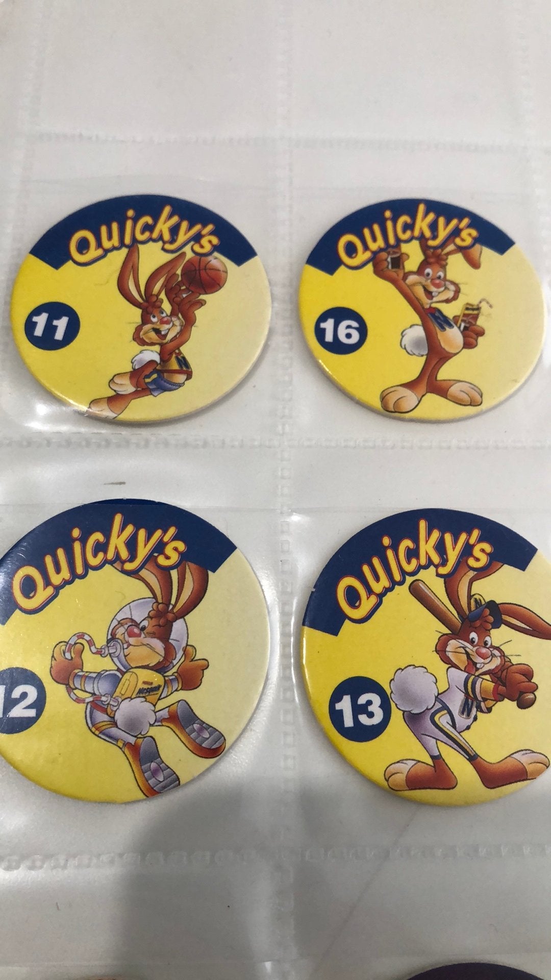 Quickys Nesquik flippos set zeldzaam niet verkrijgbaar meer, Ophalen of Verzenden, Losse flippo's