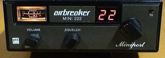 CB MARC Zendontvanger Airbreaker Mini 222 Bakkie, Ophalen, Overige typen