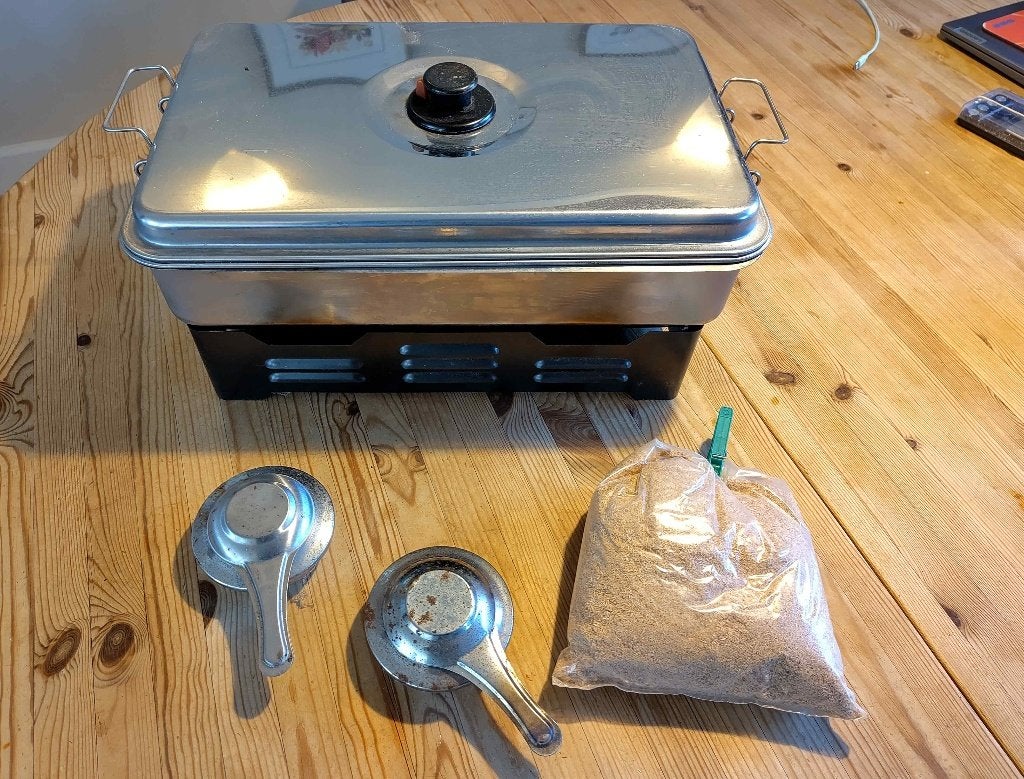 Rookoven tafelmodel, Ophalen of Verzenden, Gebruikt, Overige