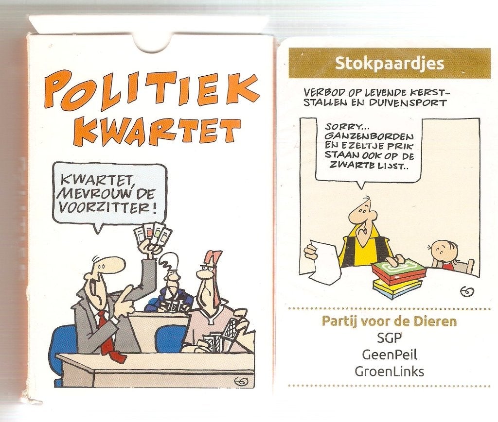 Politiek kwartet, Ophalen of Verzenden, Zo goed als nieuw
