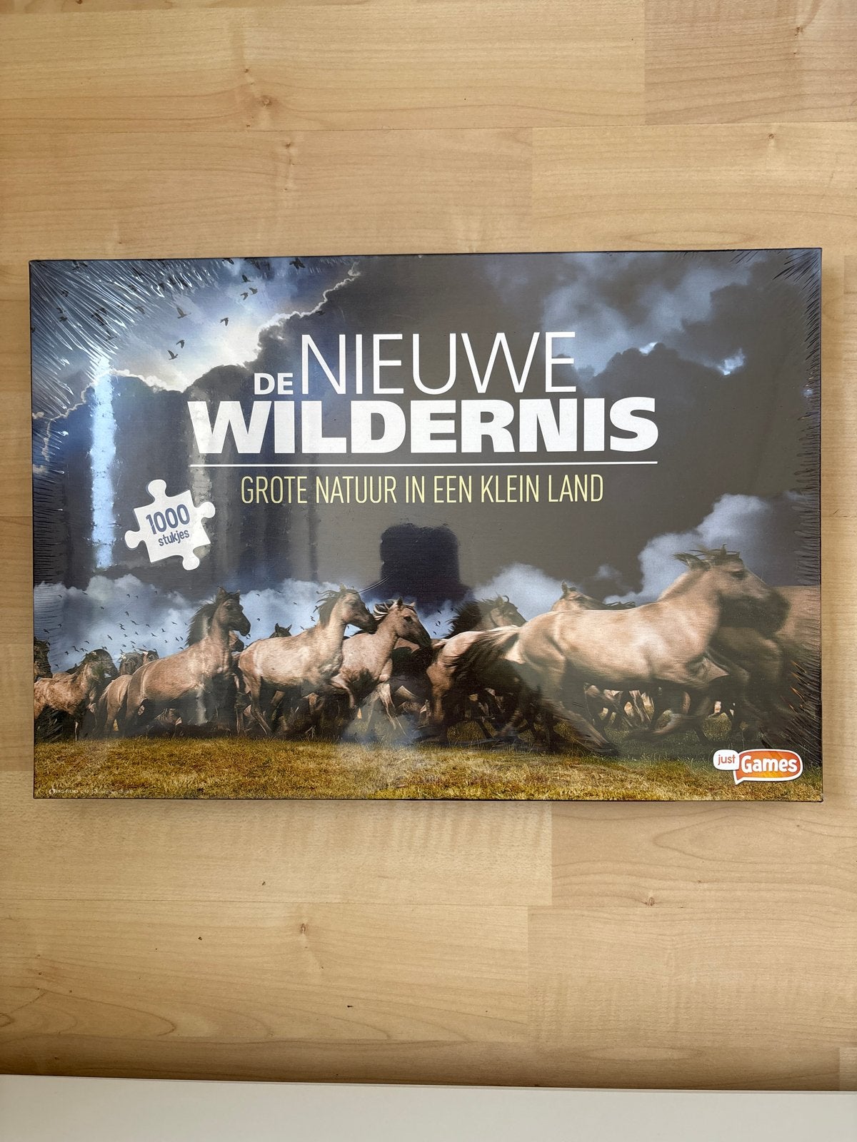 De Nieuwe Wildernis 1000 stukjes puzzel, Hobby en Vrije tijd, Denksport en Puzzels, Ophalen of Verzenden, 500 t/m 1500 stukjes