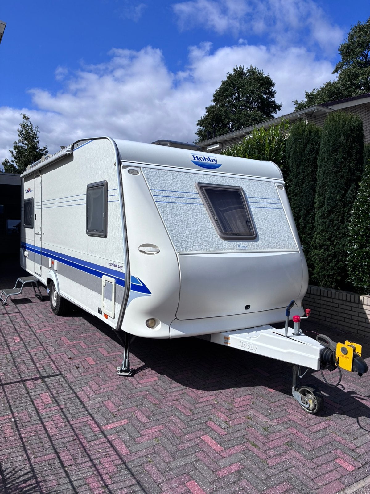 Hobby Excellent Easy 540 UFE met Mover, Luifel, A/C, Overige typen, Rondzit, Hobby, Schokbreker