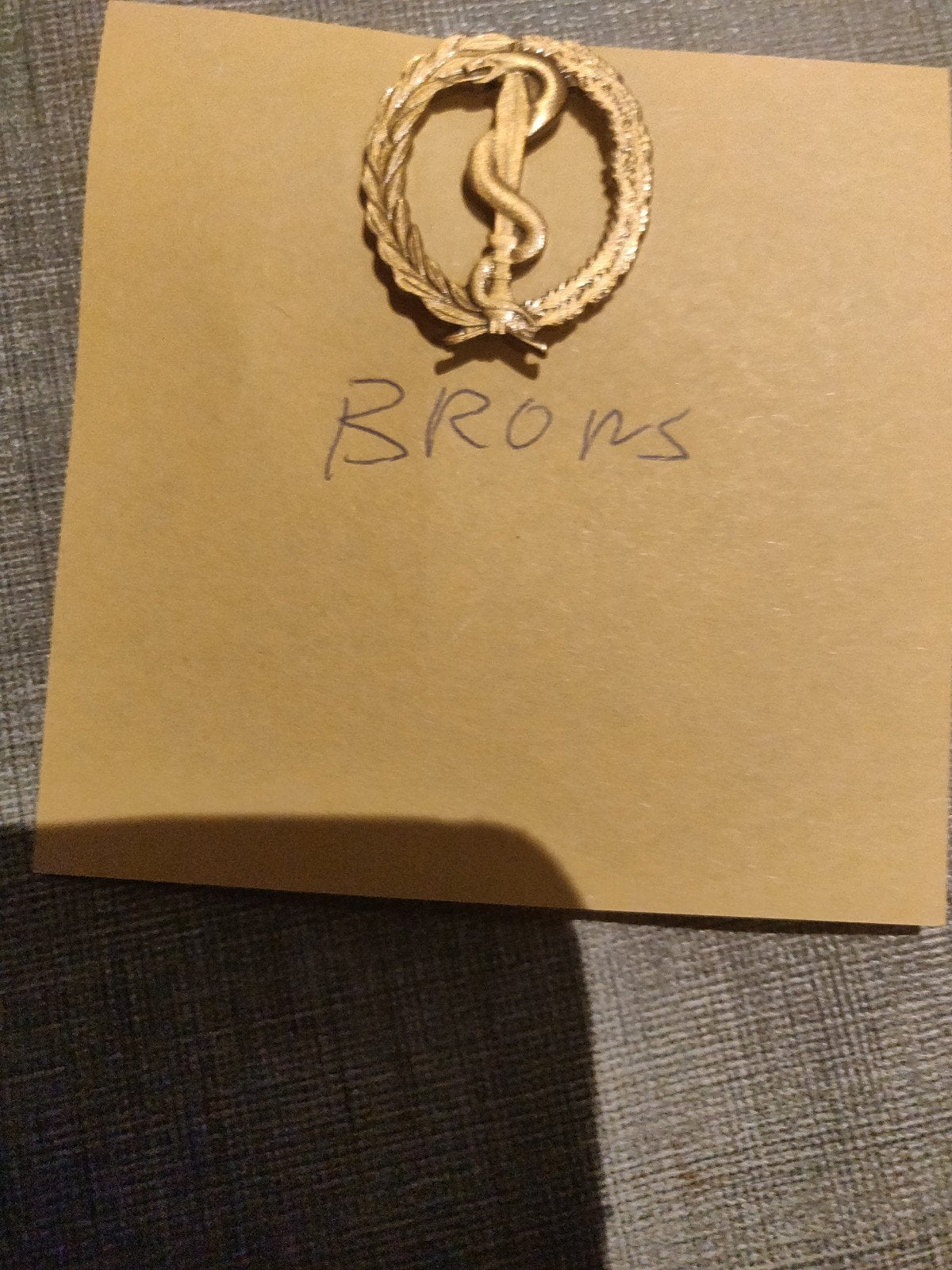 CGN brons, Ophalen of Verzenden, Landmacht, Nederland, Embleem of Badge