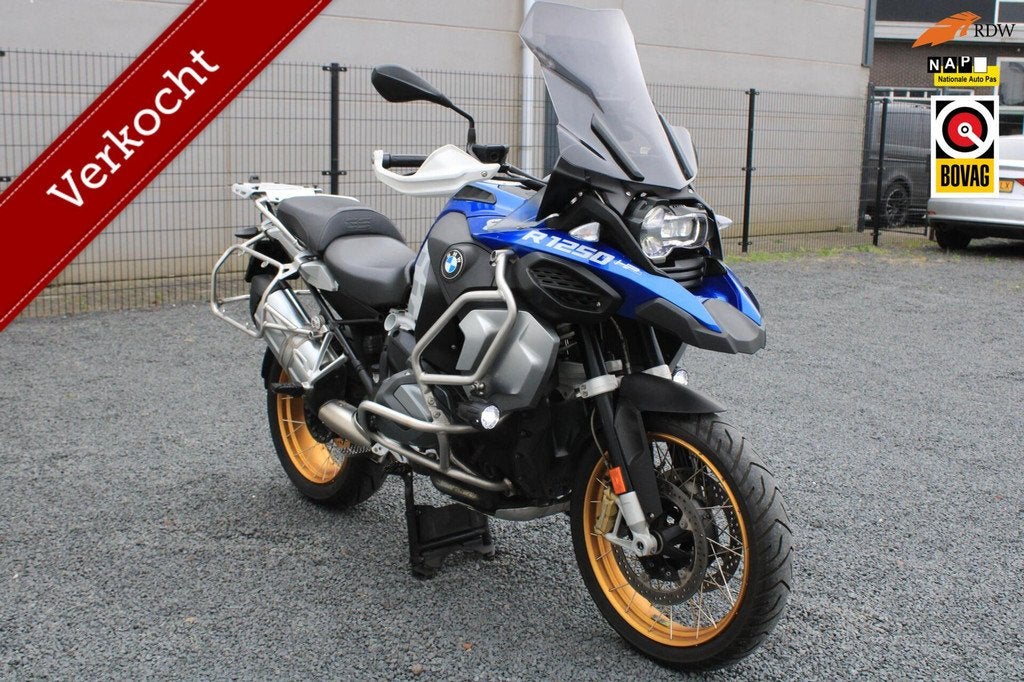 BMW R 1250 GS Adventure HP zij -en top koffers Alarm 136pk, BMW Nederland, 1254 cc, Bedrijf, Handvatverwarming