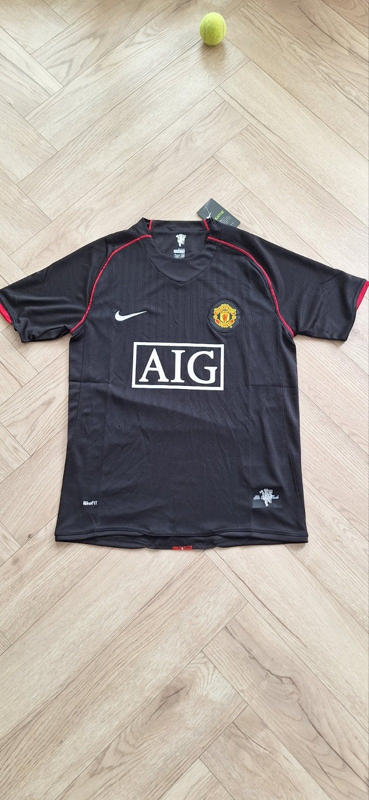 Uniek Vintage Manchester United Shirt 2007/2008 - Nieuw, Sport en Fitness, Maat M, Ophalen of Verzenden, Nieuw, Shirt