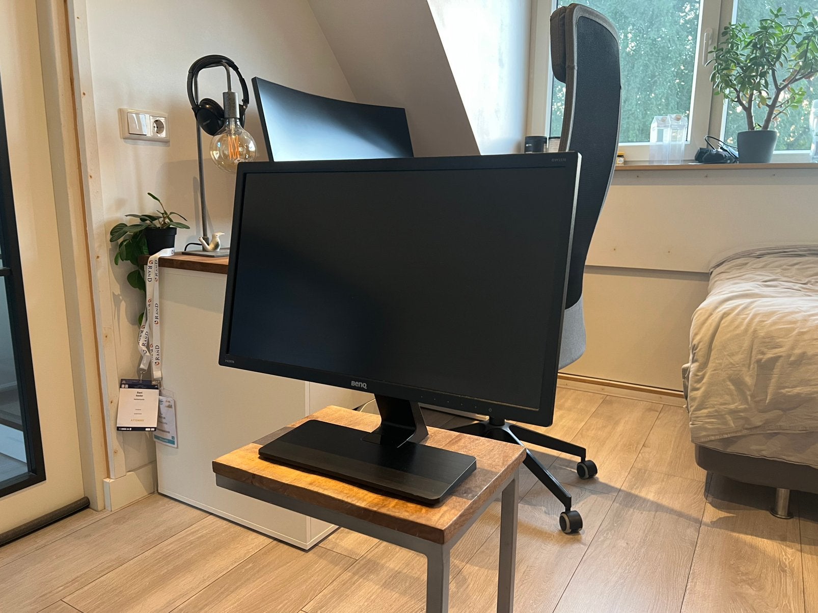 BenQ 21,5 inch 60hz gaming monitor, Computers en Software, Monitoren, Gaming, Full HD, Ophalen of Verzenden, Zo goed als nieuw